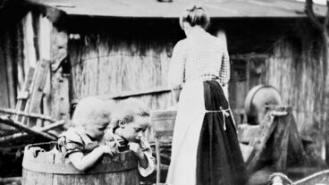 Vaskefade og vaskebaljer – hvor blev de af?