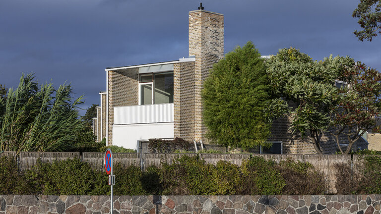 Arne Jacobsens hus i Klampenborg