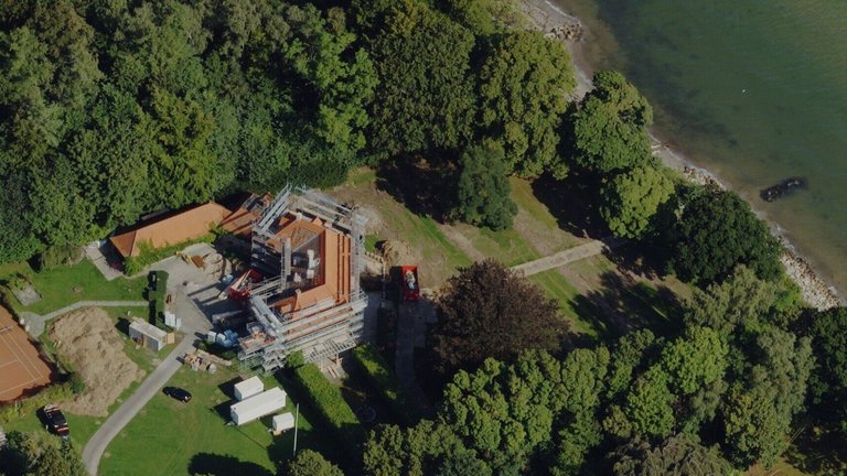 dyreste hus i Danmark nogensinde set fra oven