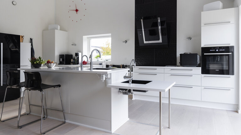 Køkken indrettet til funktionsnedsættelse