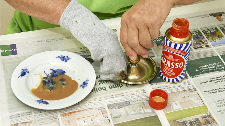 Messing pudsemiddel Brasso