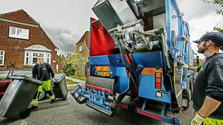Afhentning af affald