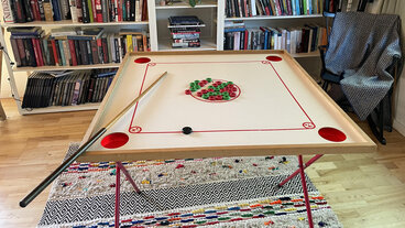 Bobbord bobspil på stativ