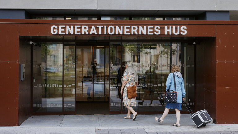 På Øen i Aarhus bor unge og ældre sammen i nyt boligeksperiment