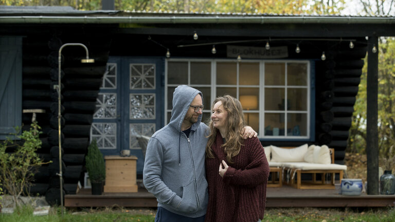 Fra storbyferie til ø-sommerhus: Jeg vidste, at det lille bjælkehus var vores hus
