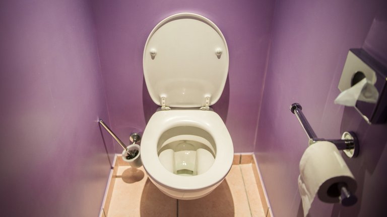 dele toilet med naboen