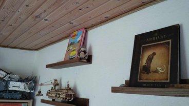 Skyggereb i hus mellem væg og loft